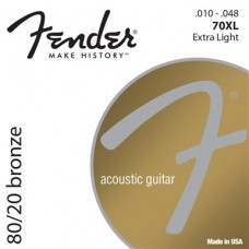 Fender 70XL 80/20 Bronze 10-48