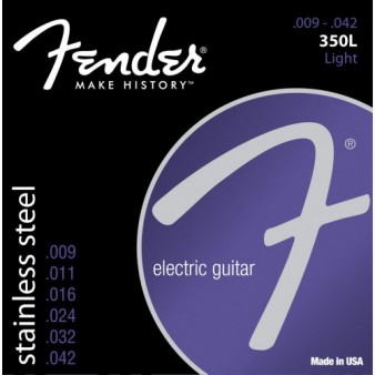 Fender 350L Stainless Steel 9-42