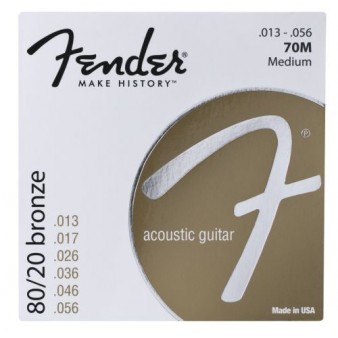 Fender 70M 80/20 Bronze 13-56