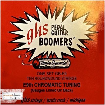 Pedal Steel Boomers GB-E9 Roundwound 13-36 