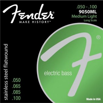 Fender 9050ML Stainless Flatwound 50-100
