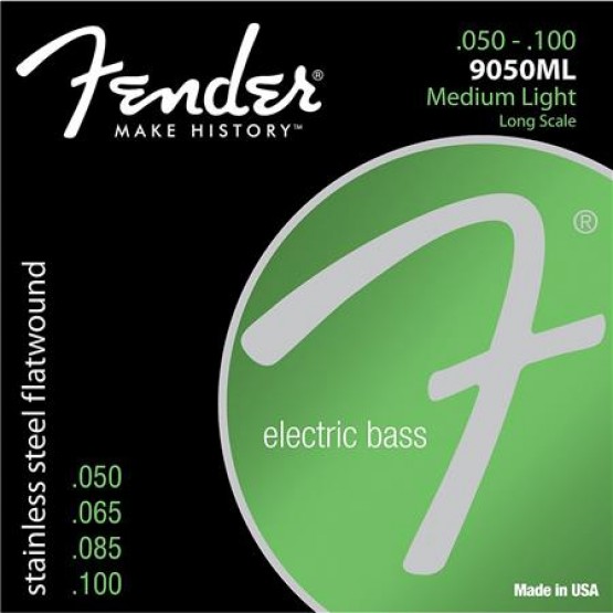 Fender 9050ML Stainless Flatwound 50-100