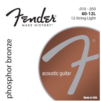  Phosphor Bronze 60-12L 10-50 для 12-струнной акустической гитары