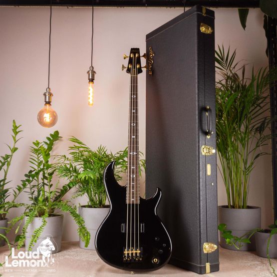 Aria Pro II SB-Black'n'Gold I Cliff Burton Signature Bass Black 2012 Japan