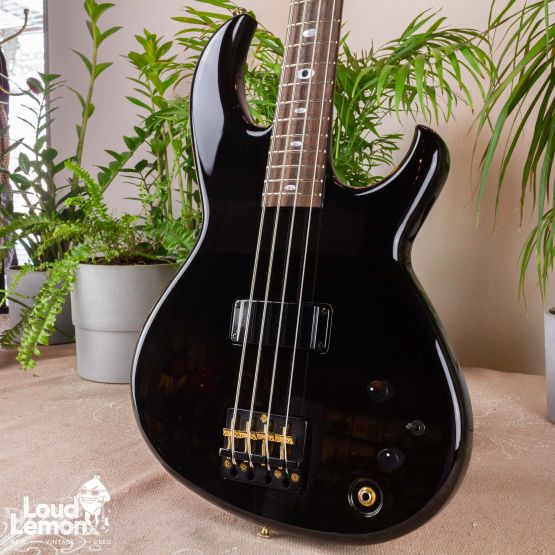 Aria Pro II SB-Black'n'Gold I Cliff Burton Signature Bass Black 2012 Japan