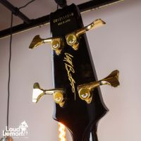 Aria Pro II SB-Black'n'Gold I Cliff Burton Signature Bass Black 2012 Japan