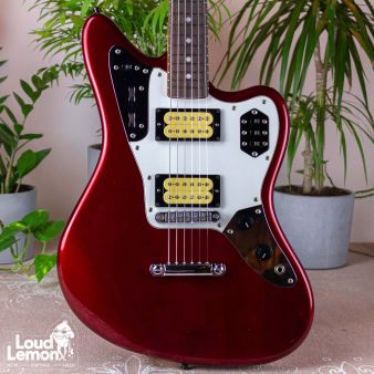 Fender Jaguar JG66 HH Special Old Candy Apple Red 1999 Japan электрогитара