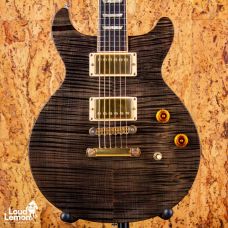 Gibson Les Paul Standard Double Cutaway Plus Trans Black 2001 USA электрогитара