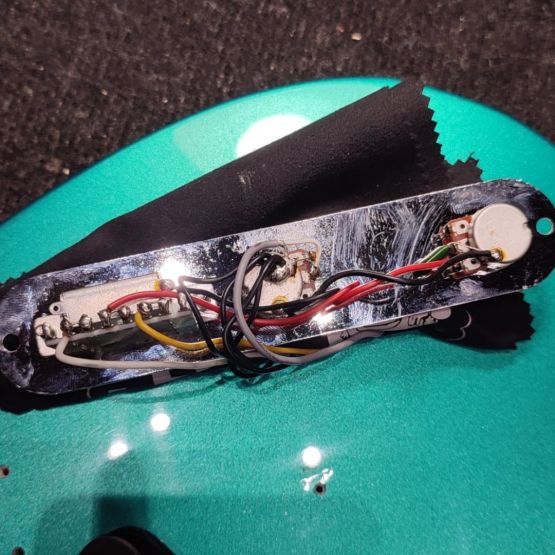 Squier Affinity Series Tele Race Green 2018 Indonesia электрогитара