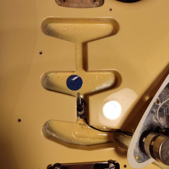 Fender Yngwie Malmsteen Stratocaster Vintage White 1993 USA электрогитара