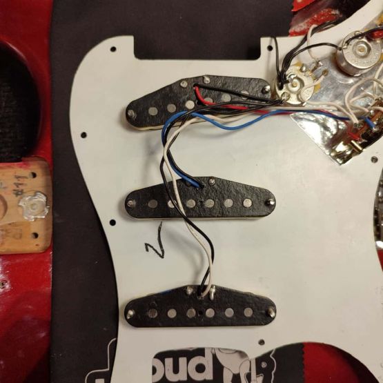 Fender American Standard Stratocaster Candy Cola 2012 USA электрогитара