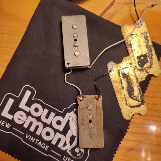 Fender Precision Bass Natural 1975 USA бас-гитара