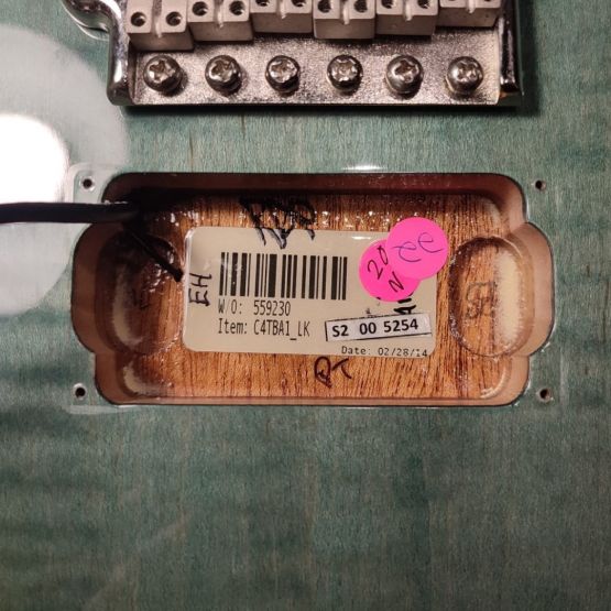 PRS S2 Custom 24 Blue Crab Smokeburst 2014 USA электрогитара