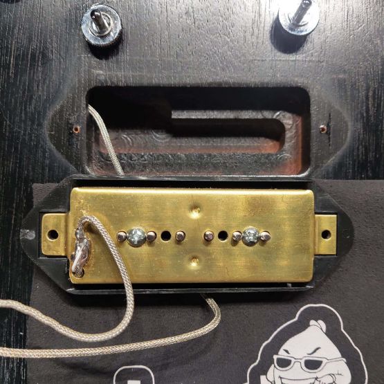 Gibson Les Paul Melody Maker Satin Ebony 2007 USA электрогитара