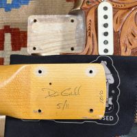 Fender Custom Shop Masterbuilt Dennis Galuszka NAMM Limited '65 Stratocaster Relic Firemist Gold 2011 USA электрогитара