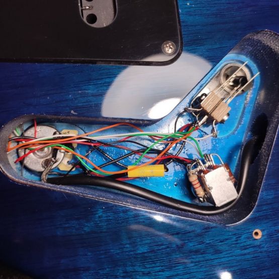 PRS CE 24 Semi-Hollow Blue Burst 2021 USA электрогитара