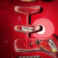 Fender American Special Stratocaster Candy Apple Red 2009 USA электрогитара