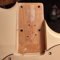 Squier Vista Series Musicmaster Bass Arctic White 1997 China бас-гитара