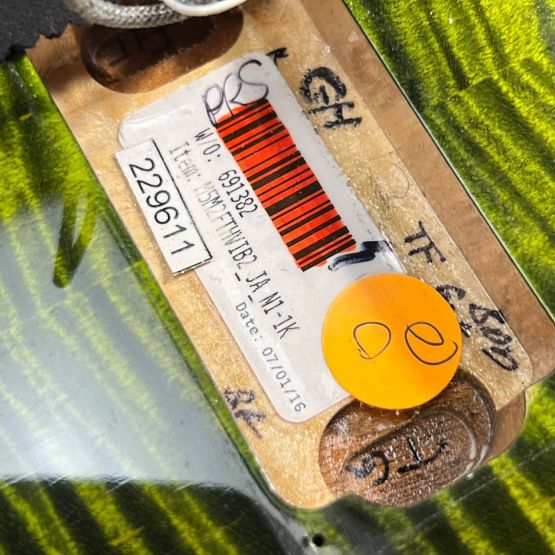 PRS McCarty 594 10-Top Jade 2016 USA электрогитара