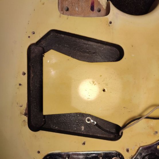 Fender MG69 Mustang Vintage White 1993 Japan электрогитара