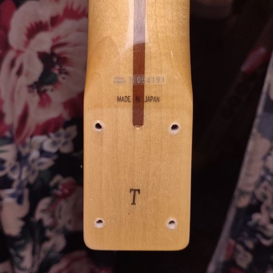 Fender TL72-58 Telecaster Natural 1993 Japan электрогитара