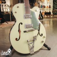 Gretsch G6118T Anniversary Smoke Two Tone Green 1999 Japan электрогитара
