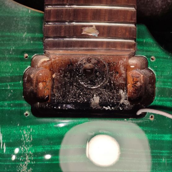 PRS Custom 24 10-Top Emerald Green 2007 USA электрогитара