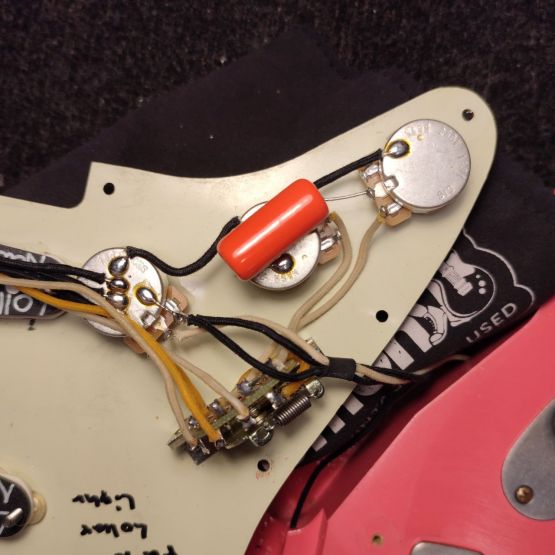 Nashguitars S63 Fiesta Red 2020 USA электрогитара