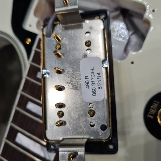 Gibson Les Paul Custom Lite Alpine White 2014 USA электрогитара