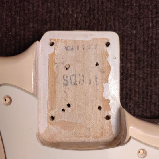Fender Squier Series Stratocaster Arctic White 1994 Mexico электрогитара