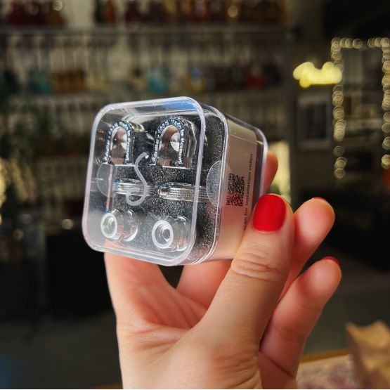 Schaller Security Lock Nickel крепления для ремня стреплоки
