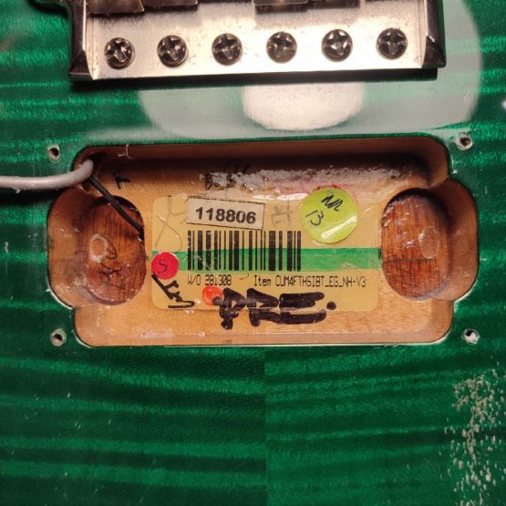 PRS Custom 24 10-Top Emerald Green 2007 USA электрогитара
