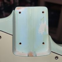 LsL Saticoy Sonic Blue Light Relic 2013 USA электрогитара
