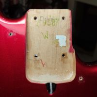 Fender 50th Anniversary Jazz Bass Candy Apple Red 2010 USA бас-гитара