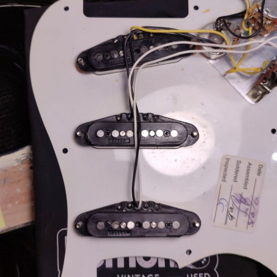 Fender Eric Clapton Blackie Stratocaster Black 2005 USA электрогитара