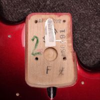 Fender American Standard Jazz Bass Candy Cola 2012 USA бас-гитара