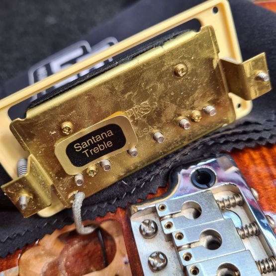 PRS Carlos Santana II Retro Orange Tiger 2005 USA электрогитара