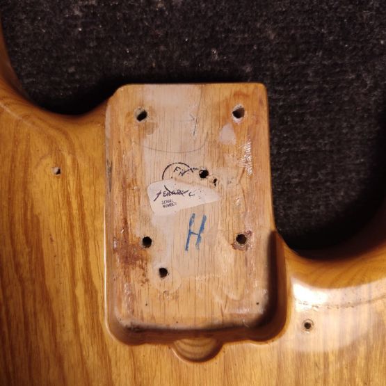 Fender Precision Bass Natural 1979 USA бас-гитара