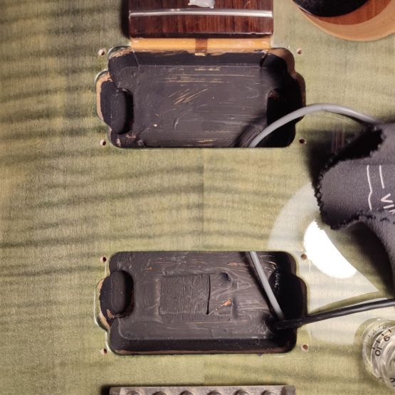 PRS SE Custom 24 Trampas Green 2015 Korea электрогитара