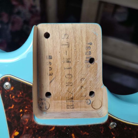 CoolZ ZST-M10R/MH/LTD Stratocaster Sonic Blue 2016 Japan электрогитара