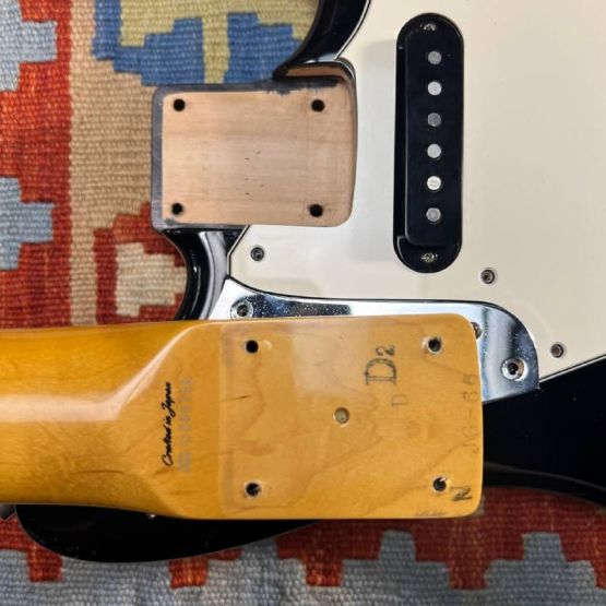 Fender JG66 Jaguar  w/ Seymour Duncan Pickups Black 1997 Japan электрогитара