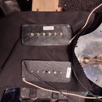 Fender JM66 Jazzmaster Black 1999 Japan электрогитара