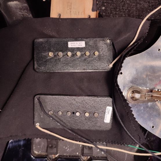 Fender JM66 Jazzmaster Black 1999 Japan электрогитара