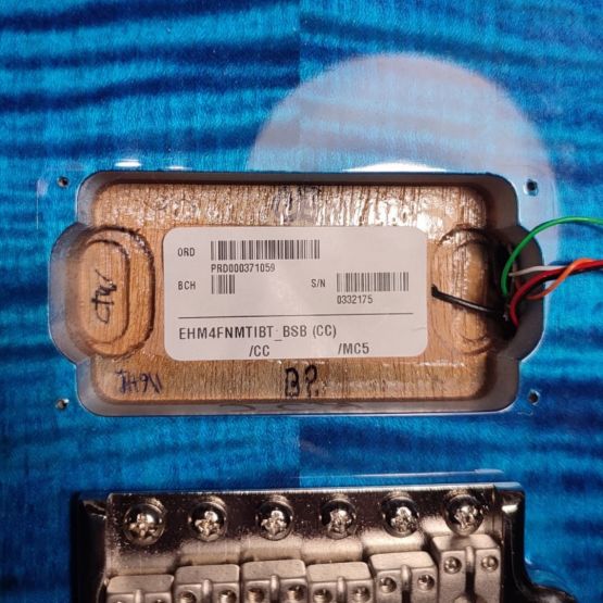 PRS CE 24 Semi-Hollow Blue Burst 2021 USA электрогитара