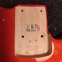 Fender PB57-53 Precision Bass Fiesta Red 2004 Japan бас-гитара