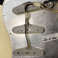 Fender American Original '60s Stratocaster Olympic White 2022 USA электрогитара