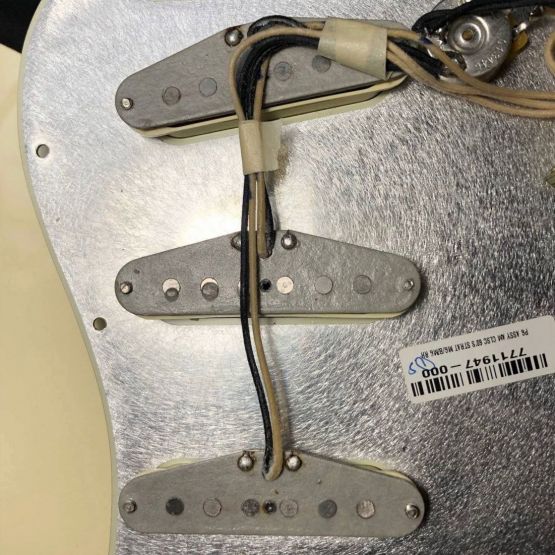 Fender American Original '60s Stratocaster Olympic White 2022 USA электрогитара