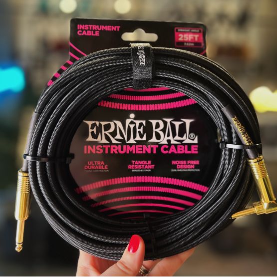 Ernie Ball 6058 Black/Gold кабель инструментальный 7 метров