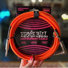 Ernie Ball 6079 Orange Neon кабель инструментальный 3 метра