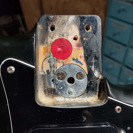 Fender Stratocaster Black 1979 USA электрогитара